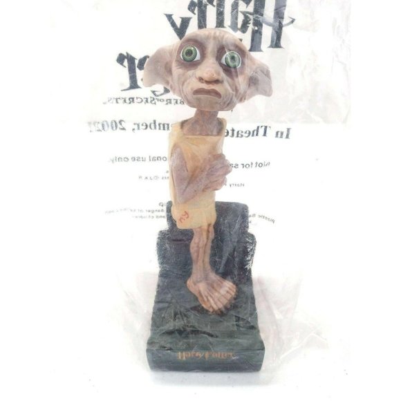 Harry Potter Dobby Bobblehead Movie Theater Promo New Vintage Sealed Chamber - Picture 1 of 8